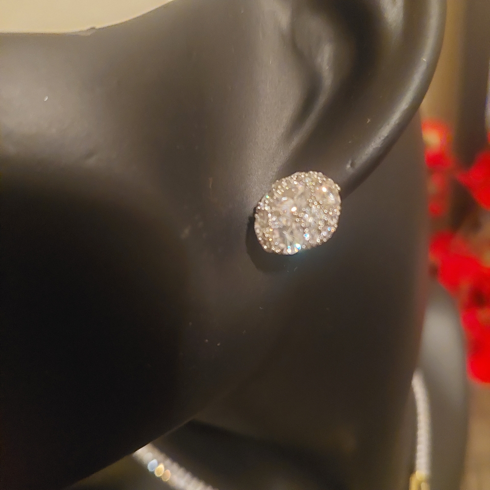Silver Stud Earrings